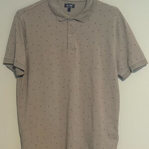 Armani Jeans Light Brown Polo Shirt